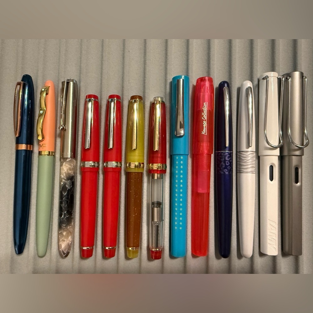 13 “starter” fountain pens